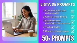 Más de 50 prompts de ChatGPT para trabajar más rápido en 2026